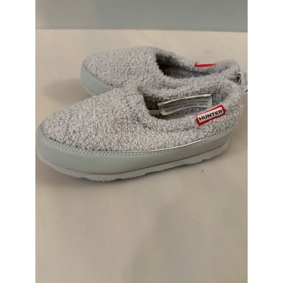Grey Hunter Kids Fleece Slipper Shoes Size 11 - Picture 2 of 4